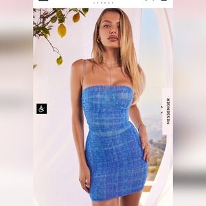 Ella Sky dress from House of CB